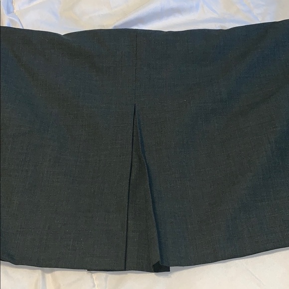 EUC Anne Taylor Olive Green 1 pleat Dress Skirt - Picture 2 of 5